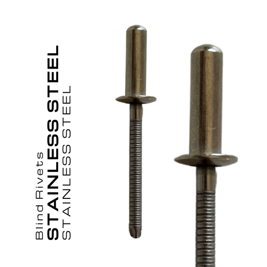 Blind Rivet | SEALED DOME Stainless Steel/Stainless Steel