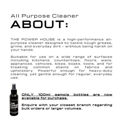 THE POWER HOUSE | All Purpose Cleaner