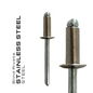 Blind Rivet | DOME Stainless Steel/Steel