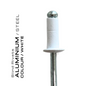 Blind Rivet | DOME Aluminium/Steel(Colour)