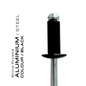 Blind Rivet | DOME Aluminium/Steel(Colour)