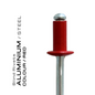 Blind Rivet | DOME Aluminium/Steel(Colour)